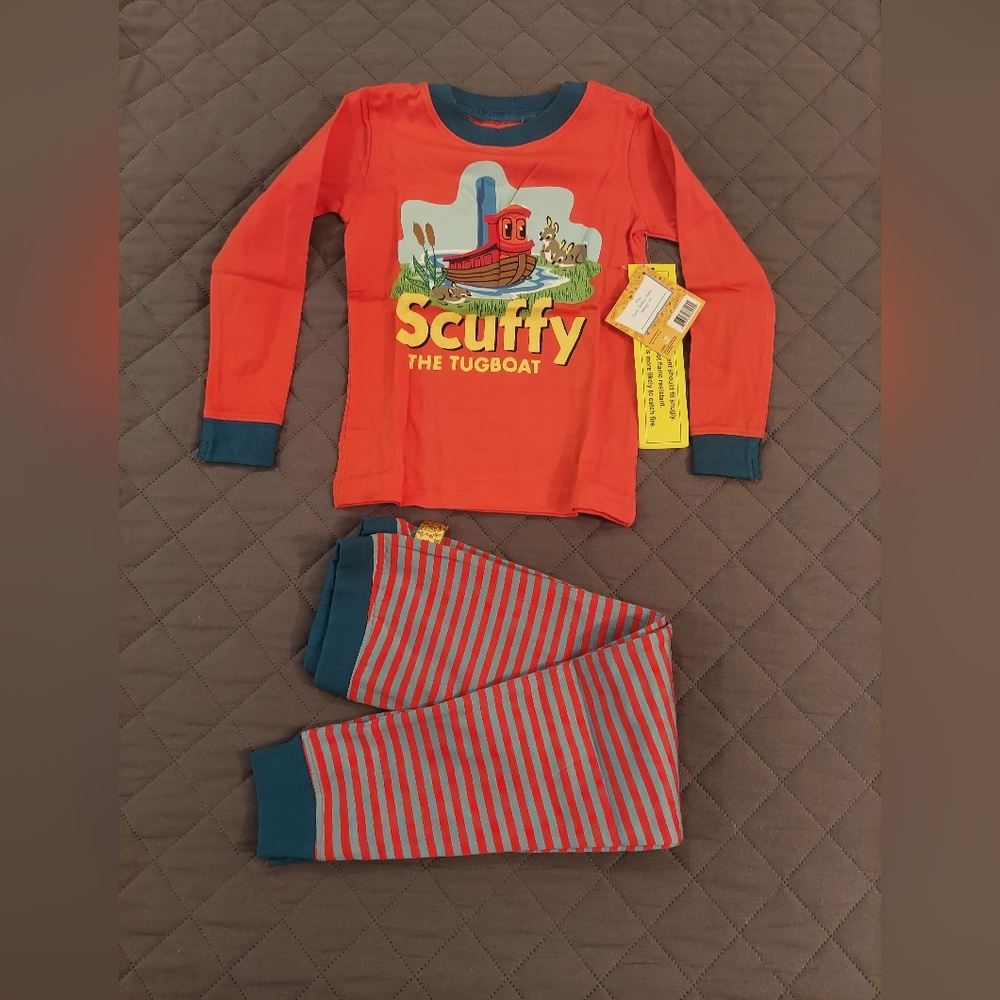 Scuffy the Tugboat Kids Pajamas